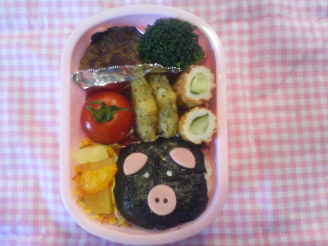 ブタさん弁当