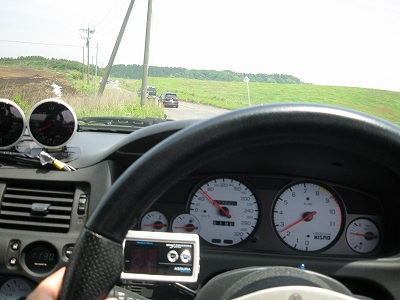 第２戦へ向かう途中！