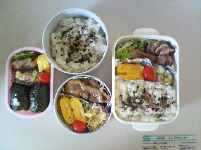 夏休み弁当08/07/23